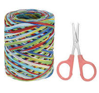 Craft Ribbon 10 Rolls Natural Raffia Ribbon - 218 Yards Colorful Raffia  Twine For Gift Wrapping & DIY Crafts Gift Wrapping Ribbon