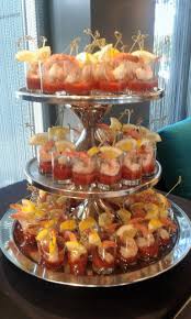 Olives not only make this creamy layered shrimp dip look pretty, they add a nice flavor twist to an otherwise straightforward party favorite. Pin By Julie Provos On Catering Seafood Christmas Recipes Appetizers Make Ahead Christmas Appetizers Seafood Party