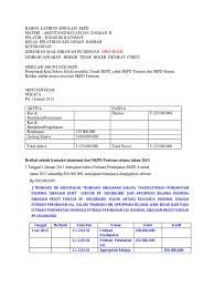 Contoh soal jurnal skpd dan jawabannya. Soal Latihan Simulasi Skpd Pdf