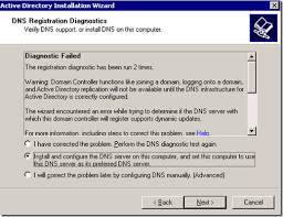 Windows 2003 Active Directory Setup Dcpromo