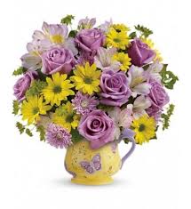 Birthday Flowers For Mom Images Butterfly Serenity Bouquet Birthday Flower Delivery Birthday Flowers Flowers
