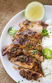 I couldn't stop exclaiming over how good the. Easy Grilled Jerk Chicken Dinner Then Dessert