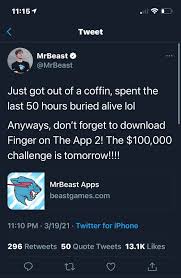 Also, i will be explaining how you can i. Would People Be Interested In A Fan Made Finger On The App Challenge Mrbeast