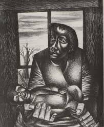 Artwork Black And White African American Art Lithograph Piece By Charles White African American Art African American Artist Artist