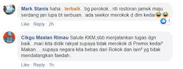 Bagi siapa saja yang merokok di tempat yang. Berapakah Kadar Denda Bagi Individu Yang Melanggar Larangan Merokok Di Tempat Awam Genap Seminggu Sudah Larangan Merokok Dikuatkuasakan Di Semua Premis Makanan Oleh Kementerian Kesihatan Malaysia Kkm Dan Secara Umumnya Rakyat