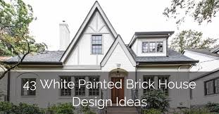 Whether you cover a fireplace or the entire wall, painted brick can enhance a room by showcasing. 43 White Painted Brick House Design Ideas Sebring Design Build