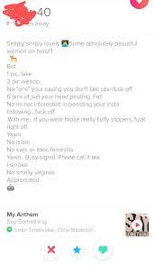 Female dating app users tend to sign off for the day several hours earlier than male users, which results in men who log in after about 10 p.m. My Girlfriend Just Cracked Open Her Best Of Tinder Folder And Hoo Boy Tinder