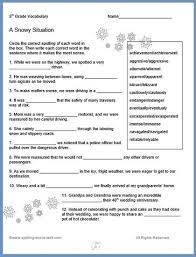 Vocabulary worksheets for grade 2. 5th Grade Vocabulary Worksheets