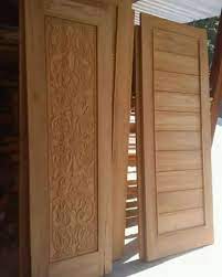 Bahan kusen, komponen, ram, reng, sawn timber dll. Pintu Kayu Jati Ukir Murah Mebel 821000986