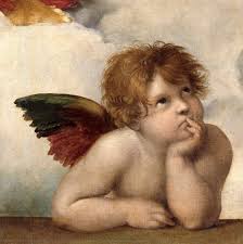 The sistine madonna (detail) by Raphael (Raffaello Sanzio Da ...