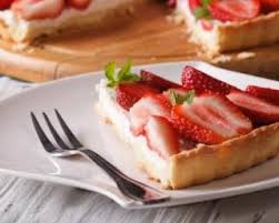 Recette De Tarte Aux Fraises A La Creme Patissiere Vegetalienne Recette Recette Tarte Aux Fraises Tarte Aux Fraises Recette