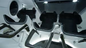 Inside view of spacex starship (animation) this student work is a blueprint for the interplanetary transport system. Inside The Spacex Crew Dragon Spacecraft Youtube