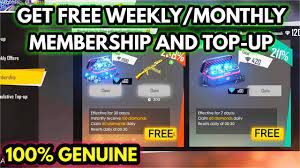 It can provide you with special rewards. How To Get Free Monthly Membership In Free Fire How To Get Free Diamonds In Free Fire Youtube