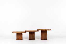 Isimar bolonia coffee table table top color: Set Of Vintage Coffee Table A Beautiful Stone Top