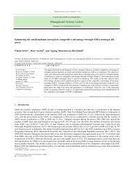 Senarai negeri mengikut pencapaian keputusan peperiksaan spm 2019. Pdf Enhancing The Small Medium Enterprises Competitive Advantage Through Smes Strategic Alliances