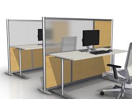 75 Wide X 51 High Office Partition Desk Divider Maple Translucent Panels Idivide Modern Room Dividers Office Partitions Modern Room Divider Office Partition Modern Room Partitions