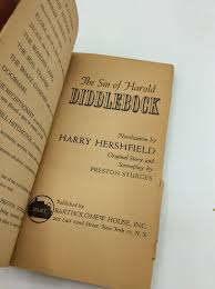 THE SIN OF HAROLD DIDDLEBOCK | Harry Hershfield | 1st Edition 1st Printing