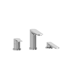 Check spelling or type a new query. Riobel Tdj10c 3 Piece Deck Mount Tub Filler With Hand Shower Trim Amati Canada