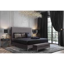 Thanks to its unique the bench boasts soft, yet durable polyester velvet upholstery, embellished with a classic button tuft and. Delilah Grey Velvet Bench