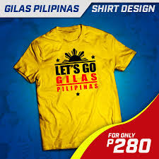 Also available at sm supermalls soon! Gilas T Shirt Design