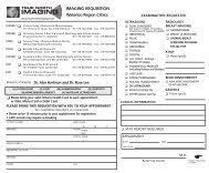 Trillium prenatal screening requisition 2017; Gta Requisition True North Imaging