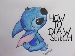 How To Draw Stitch Youtube