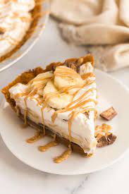It's the kind where homemade will be infinitely better than anything store bought. No Bake Reese Peanut Butter Chocolate Banana Cream Pie