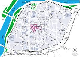 Map Of Avignon Avignon Map France