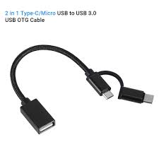 Gqbox / кабель micro usb (usb 3.0). 2 In 1 Usb Otg Cable Type C Micro Usb To Usb 3 0 Adapter Transfer Cable Braided Design Compatible With Andriod Phone