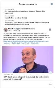 „nu știu care va fi viitorul în scrimă al dnei popescu, însă, cu astfel de talente, cred că ar putea face o carieră remarcabilă și în încăierarea politică dâmbovițeană, a mai scris cristian tudor popescu. Cristian Tudor Popescu LanseazÄ Ideea ExpulzÄrii Din ÈarÄ A Celor Care Nu Vor SÄ Fie VaccinaÈi Motiv Pentru Facebook SÄ MÄ Blocheze Pe Mine Pentru O LunÄ Blogul Lui Marius Mioc