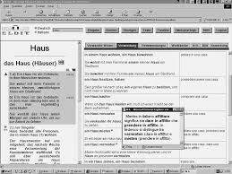 Maybe you would like to learn more about one of these? Eldit Screenshot Showing The Entry For The German Word Haus Download Scientific Diagram