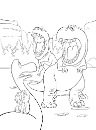 The coloring pages are printable and can be used in the classroom or at home. Spot And Arlo Eat Berries Good Dinosaur Coloring Pages Free Coloring Library