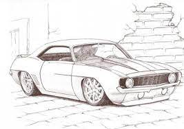 Dibujos De Autos Tuning Bellos Cool Car Drawings Race Car Coloring Pages Car Prints