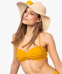 Choisissez votre nouveau maillot de bain parmi notre sélection audacieuse et colorée pour mettre votre silhouette en valeur cet été. Haut De Maillot De Bain Femme Bandeau A Bretelles Amovibles Gemo