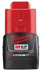 M12 12V Lithium-Ion Compact (CP) 2.0 Ah REDLITHIUM Battery Pack 48-11-2420 Milwaukee Tool