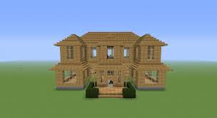 A Simple Easy To Build Mansion Minecraft Project Minecraft Projects Minecraft Mansion Minecraft Houses