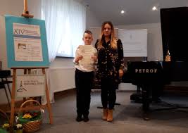 Nasi uczniowie na XIV Prezentacjach "Zaczarowany fortepian"