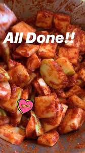 How To Make Easy Radish Kimchi Traditional Recipe Video Recipe Video Korean Food Side Dishes Recipes Radish Recipes