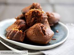 Madeleines Au Chocolat Recettes Recette En 2020 Madeleine Chocolat Recette Madeleine Madeleines Thermomix