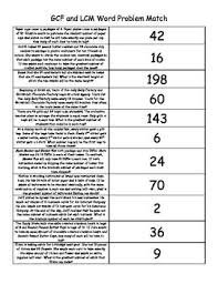 Mediterranean cruises, mathmatical coordinate systems, gcf worksheets, dividing and simplifying radical expressions, low cost dial up, year 8 maths credit fraud, czech finance, divide polynomials calculator, algorithm to find lcm of two numbers, free math answer help, work sheets. Greatest Common Factor Gcf And Least Common Multiple Lcm Sort And Match Least Common Multiple Common Multiples Greatest Common Factors