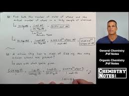 S3e1 Atomic Mass And The Mole Avogadro S Number How To Calculate Grams Moles Atoms Molecules Youtube In 2020 Molecules Atom Chemistry