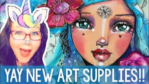 Jane Davenport Unboxing + New Art Journal Spread