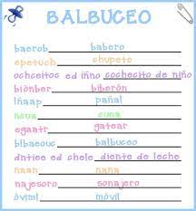 Encontrarás juegos fáciles, únicos, tradicionales y divertidos que todos adorarán. Respuestas Balbuceo Nombres Para Baby Shower Juegos Para Baby Shower Imprimibles Baby Shower