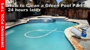 Fix whether your water chemistry may be fixed, or if it is to a long way gone. How To Clean A Green Pool In Just 24 Hours Part 1 Of 2 Youtube