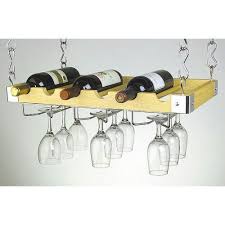Wooden Wine Rack Image By Diana On Bottles Organize Hanging Wine Rack Hanging Wine Glass Rack