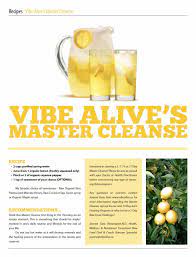 Pin By A P S On Thin Spiration 3 Master Cleanse Recipe Cleanse Recipes Lemon Benefits