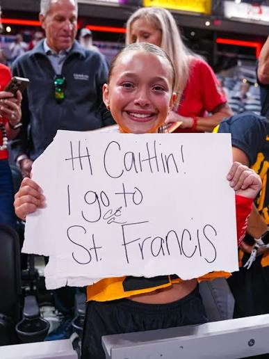 what it's all about 🥹❤️ this young fan was brought to tears after getting  an autograph from Caitlin Clark.