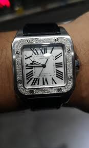Check spelling or type a new query. Cartier Santos Xl With Diamond Bezel 4sale Cheap Men S Fashion Watches Accessories Jewelry On Carousell