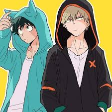 Get one for yourself or as a gift for an anime fan! Todoroki Wearing Bakugou Hoodie Novocom Top