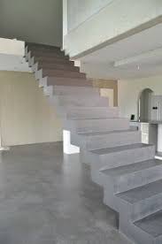 Beton Falttreppe Beton Cire Beschichtung Sichtbetontreppe Sichtbeton Treppe Treppen Innen Betonhaus